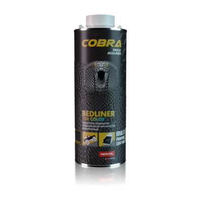 Защитное покрытие колеруемое NOVOL COBRA Truck Bedliner с отвердителем