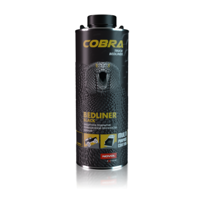 Защитное покрытие черное NOVOL COBRA Truck Bedliner с отвердителем