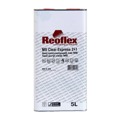 Акриловый лак Reoflex Express 2+1 (5 л) RX C-03 с отвердителем