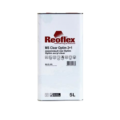 Акриловый лак Optim (5 л) Reoflex RX C-05 с отвердителем