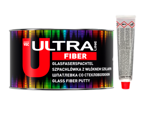 Шпатлевка со стекловолокном NOVOL ULTRA FIBER 1,75 кг