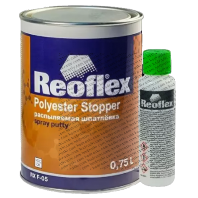 Распыляемая шпатлевка (0,8 л) Reoflex (Spray)