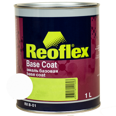 Эмаль базовая REOFLEX RX B-01 (1 л) Super white