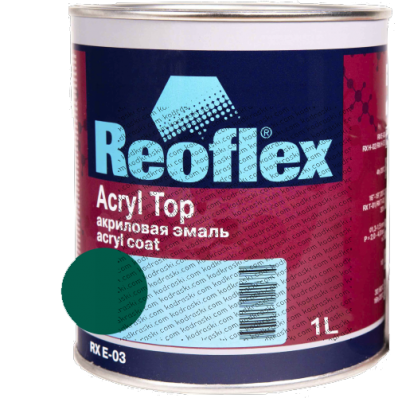 Акриловая эмаль Acryl Top (1 л) Reoflex Audi/VW LL6T Friesengruen