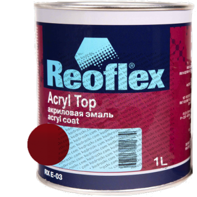 Акриловая эмаль Acryl Top (1 л) Reoflex LADA 127 Cherry