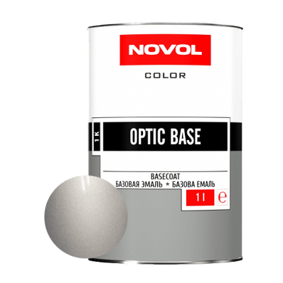 БАЗОВАЯ ЭМАЛЬ NOVOL OPTIC BASE GAN Серебряное лезвие