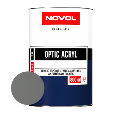 АКРИЛОВАЯ ЭМАЛЬ NOVOL OPTIC ACRYL 1110 ML 0,8 л.