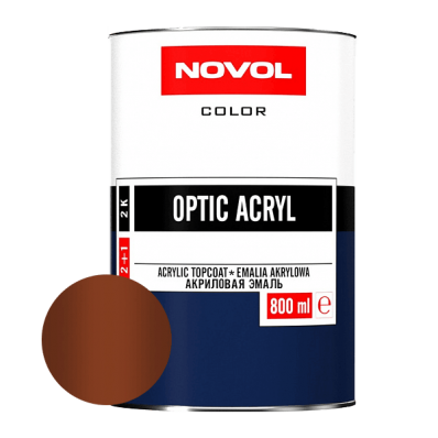 АКРИЛОВАЯ ЭМАЛЬ NOVOL OPTIC ACRYL 165 Коррида 0,8 л.