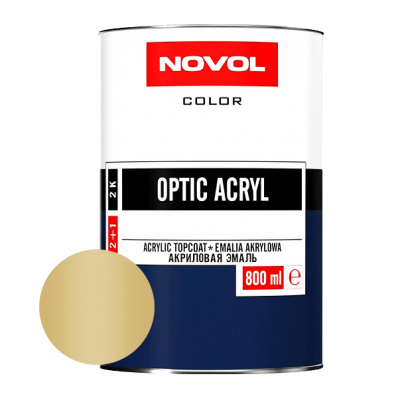 АКРИЛОВАЯ ЭМАЛЬ NOVOL OPTIC ACRYL 210 Примула 0,8 л.