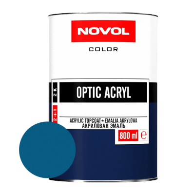 АКРИЛОВАЯ ЭМАЛЬ NOVOL OPTIC ACRYL 400 Босфор 0,8 л.