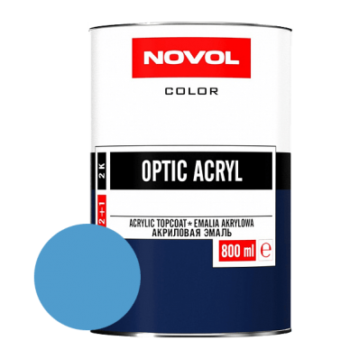 АКРИЛОВАЯ ЭМАЛЬ NOVOL OPTIC ACRYL 410 Сенеж 0,8 л.