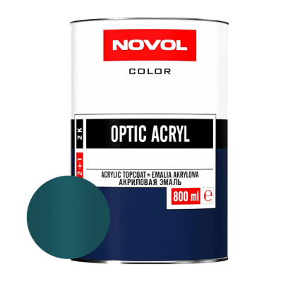 АКРИЛОВАЯ ЭМАЛЬ NOVOL OPTIC ACRYL 417 Пицунда 0,8 л.