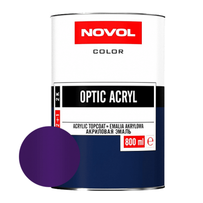 АКРИЛОВАЯ ЭМАЛЬ NOVOL OPTIC ACRYL 422 Сирень 0,8 л.