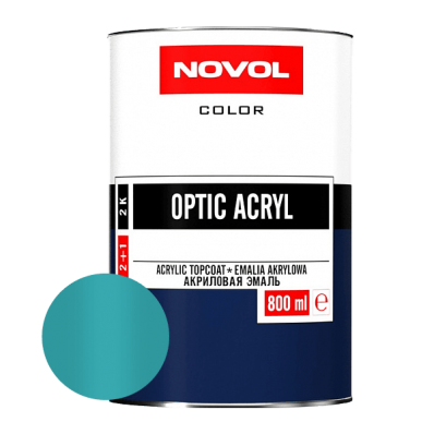 АКРИЛОВАЯ ЭМАЛЬ NOVOL OPTIC ACRYL 480 Бриз 0,8 л.