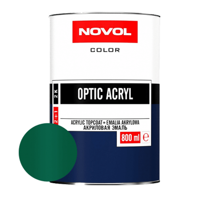 АКРИЛОВАЯ ЭМАЛЬ NOVOL OPTIC ACRYL 564 Кипарис 0,8 л.