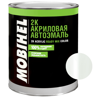 Автоэмаль акриловая 2К MOBIHEL 147 Mercedes Arktik Wess 0,75