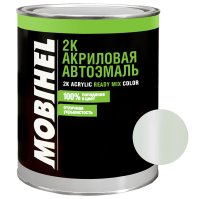 Автоэмаль акриловая 2К MOBIHEL 233 Белая 0,75