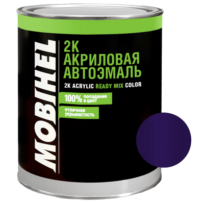 Автоэмаль акриловая 2К MOBIHEL 449 Океан 0,75