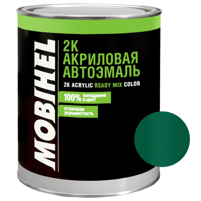 Автоэмаль акриловая 2К MOBIHEL 564 Кипарис 0,75