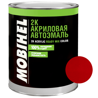 Автоэмаль акриловая 2К MOBIHEL FORD ED Aporto Red 0,75