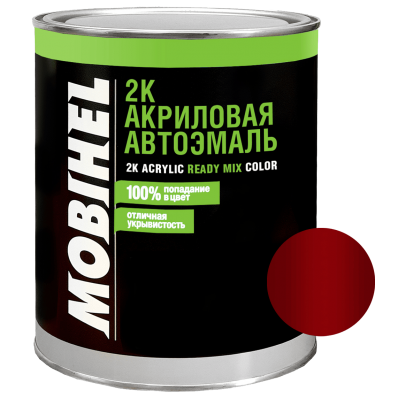 Автоэмаль акриловая 2К MOBIHEL Mazda Nu Vintage Red 0,75