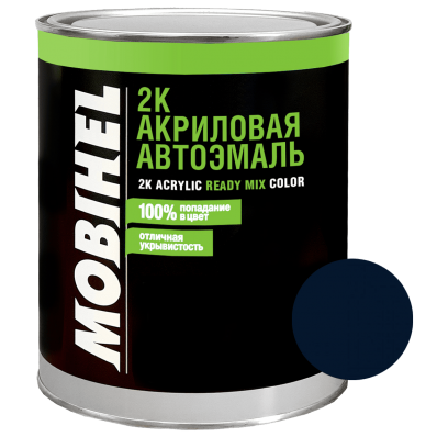 Автоэмаль акриловая 2К MOBIHEL VW LA5E Maritim Blau 0,75