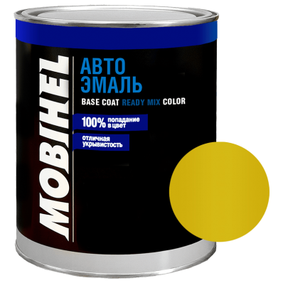 Автоэмаль алкидная MOBIHEL 1К 1035 Золотистая 1л