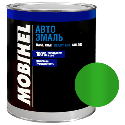 Автоэмаль алкидная MOBIHEL 1К 330 Зеленая 1л