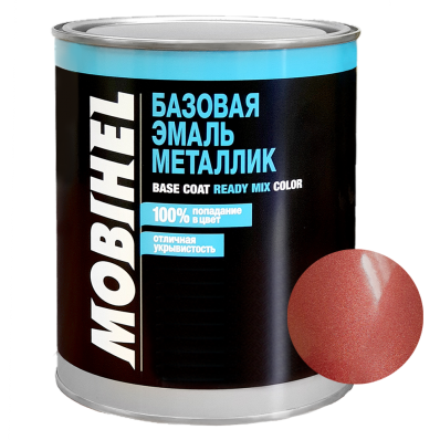 Базовая эмаль металлик MOBIHEL 104 Калина (ВАЗ) 1л