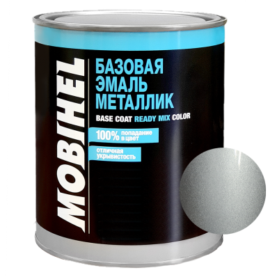 Базовая эмаль металлик MOBIHEL 691 PLATINA 1л