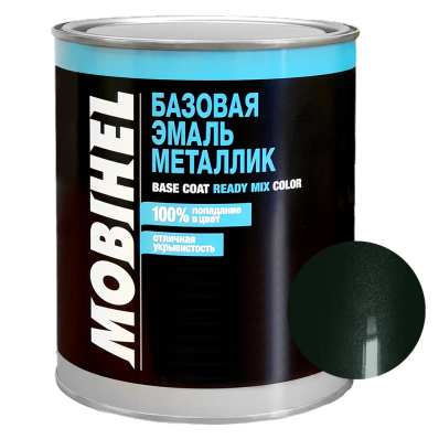 Базовая эмаль металлик MOBIHEL 6M1 Toyota Dark Emerald 1л