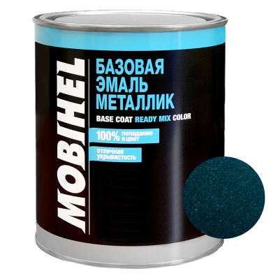 Базовая эмаль металлик MOBIHEL 742 Toyota Dark Turquoise 1л