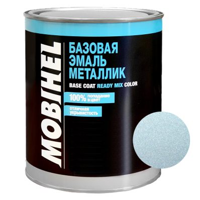 Базовая эмаль металлик MOBIHEL 88K Daewoo Greenish Blue металлик 1л