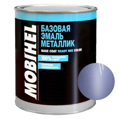 Базовая эмаль металлик MOBIHEL 97K Daewoo Blue металлик 1л