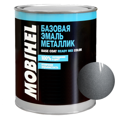 Базовая эмаль металлик MOBIHEL B66 Logan Gris Eclipse Nacre металлик 1л