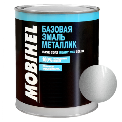 Базовая эмаль металлик MOBIHEL Ford Moondust Silver 1л