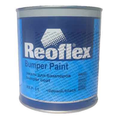 Эмаль для бамперов Reoflex RX P-11 0.75 л, черный