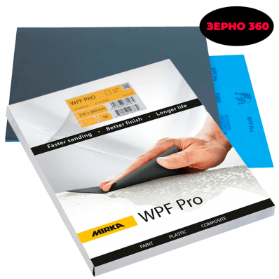 Наждачная бумага Mirka WPF 230Х280мм зерно P360