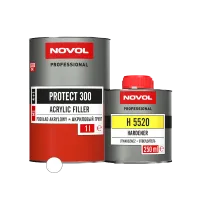 АКРИЛОВЫЙ ГРУНТ 4+1 (MS) белый Novol PROTECT 300 (1,0л+0,25л)